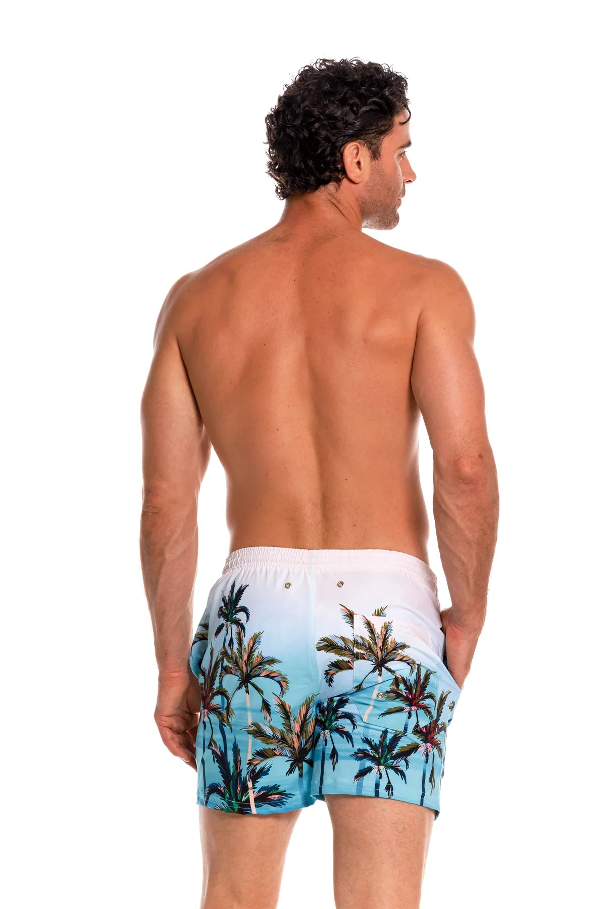 Short Atardecer Azul