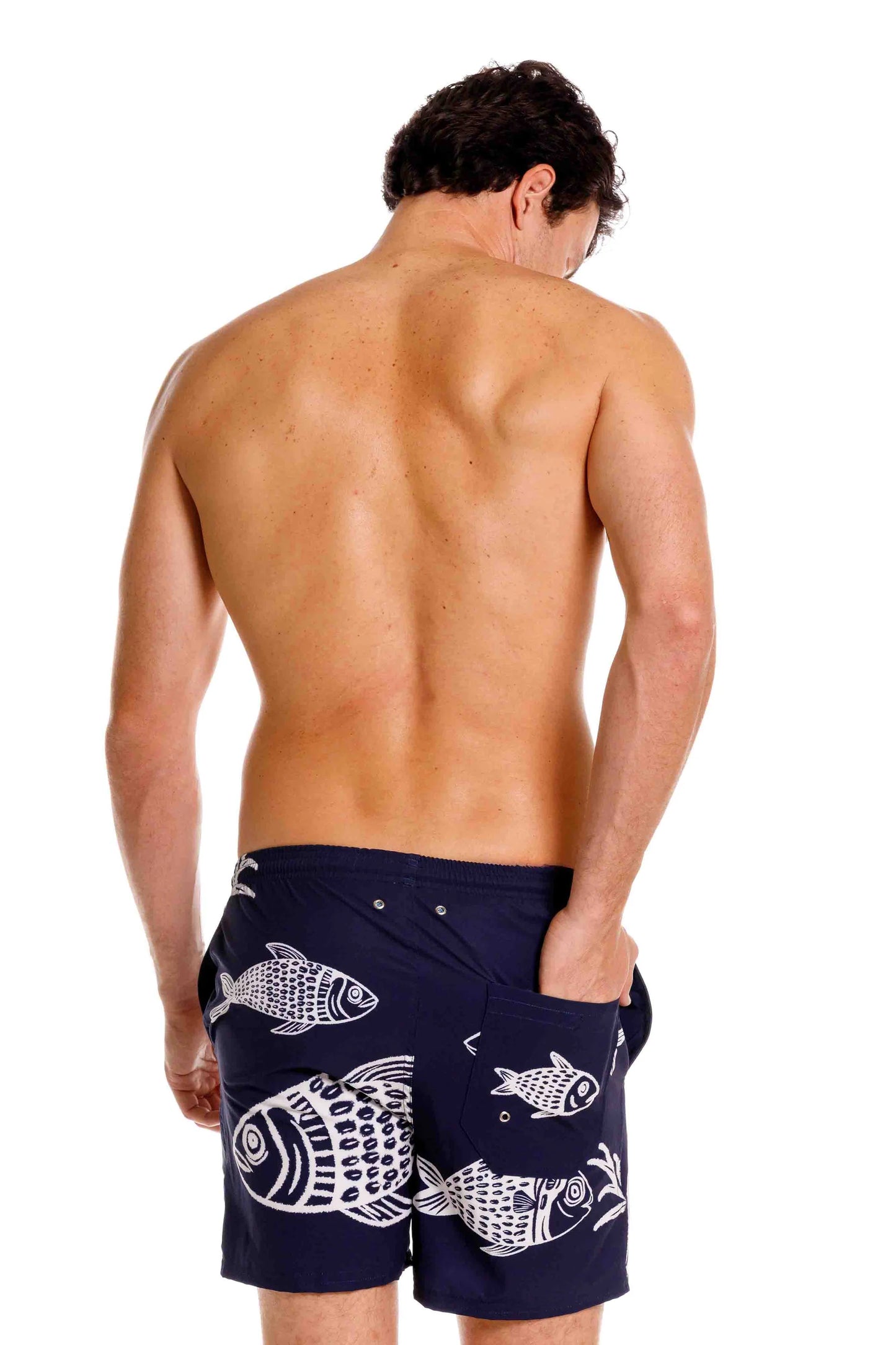 Short Fisherman Dark Blue
