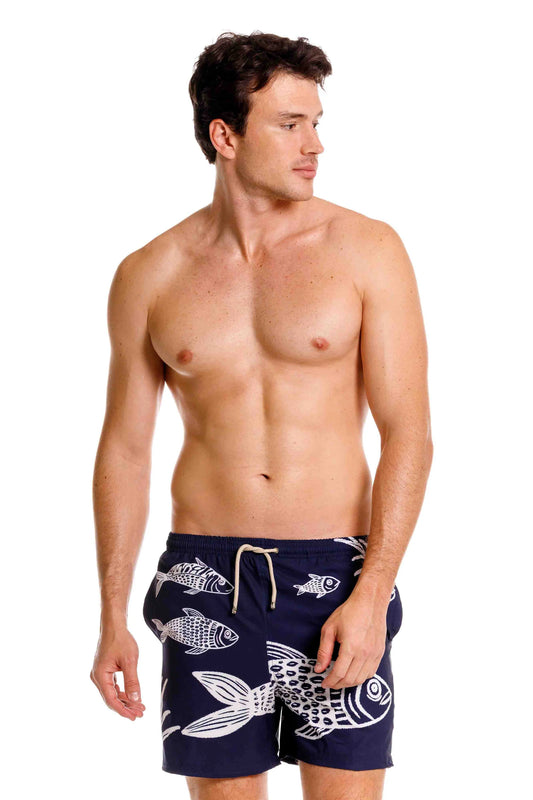 Short Fisherman Dark Blue